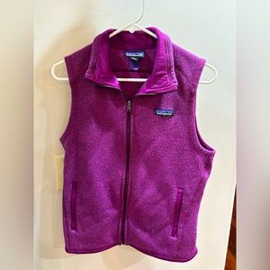 Size small purple Patagonia vest